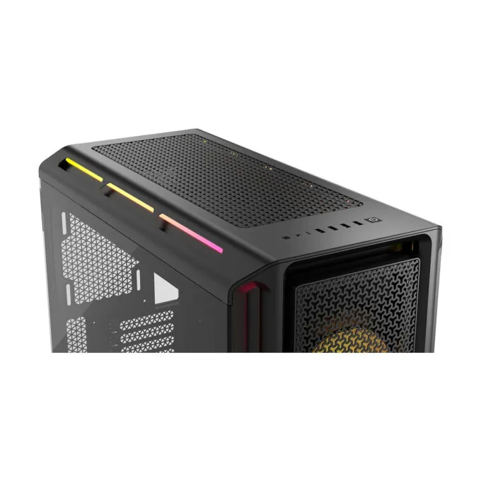 CORSAIR Midi 5000T LX RGB (Tempered Glass) Black — image 2