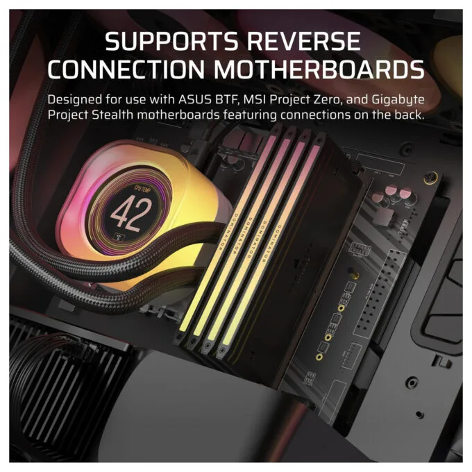 CORSAIR Midi 5000T LX RGB (Tempered Glass) Black — image 6