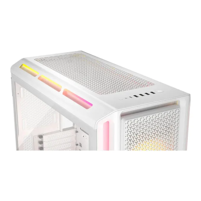CORSAIR Midi 5000T LX RGB (Tempered Glass) White — image 2