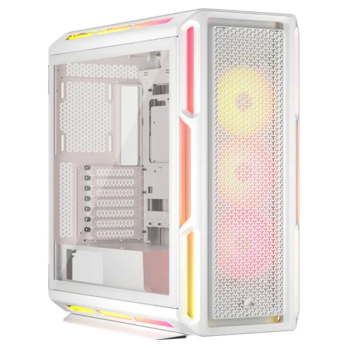 CORSAIR Midi 5000T LX RGB (Tempered Glass) White — image 1