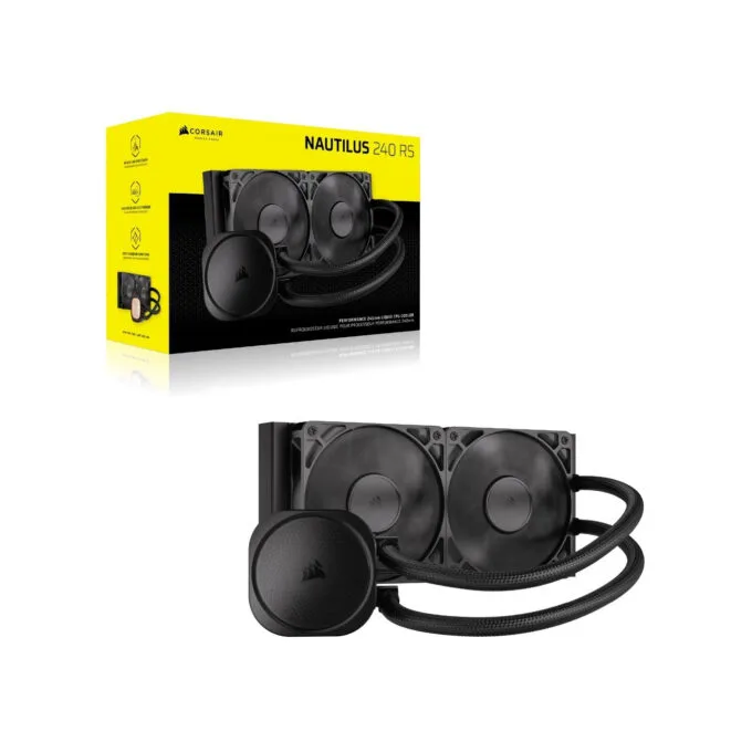 Corsair Nautilus 240 RS - 240mm AIO Liquid Cooler - Black — image 5