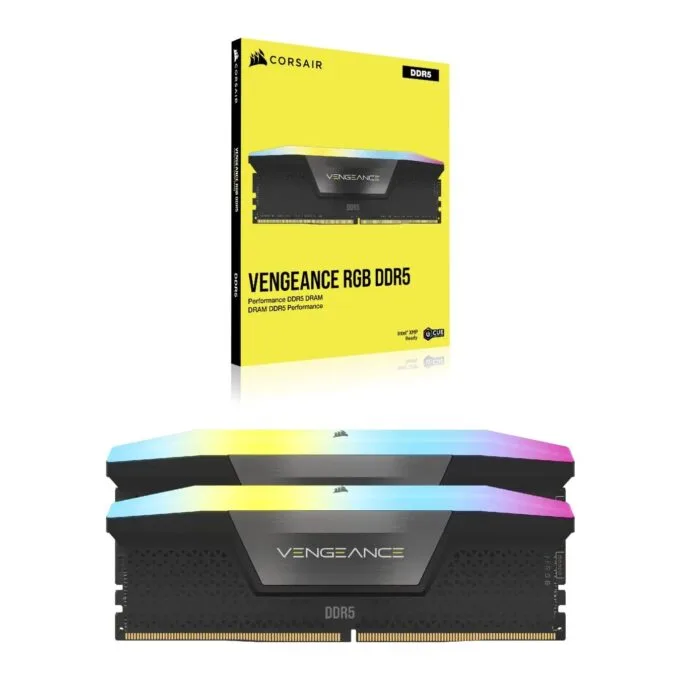 CORSAIR Vengeance RGB - CMH64GX5M2B6000Z40 - Black, 64GB (2x32GB), DDR5-6000 CL40, 288-pin DIMM, Box — image 6