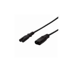 CP129 2m POWER CORD C8 MALE to C7 FEM LOGILINK