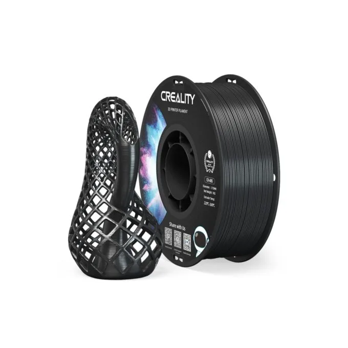Creality CR-ABS Black 3D Printer Filament - 1.7mm, 1 kg spool - High Impact & Heat Resistance — image 1
