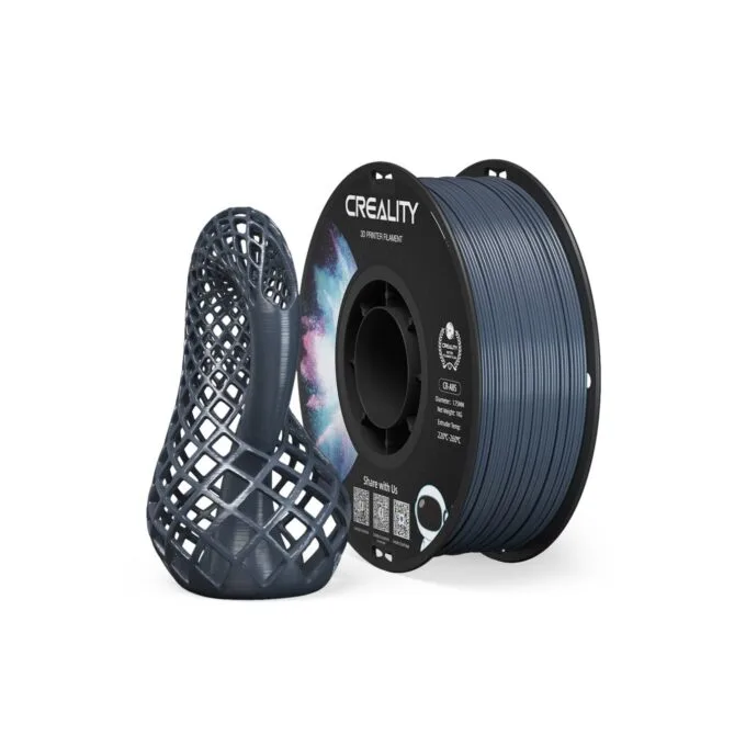 Creality CR-ABS Grey 1.75mm Filament - CR-ABS - Grey, 1 kg, 43 MPa, Large Object Stability — image 1