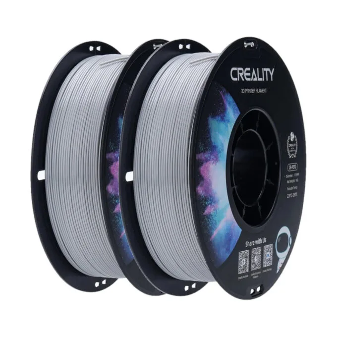 Creality CR-PETG Value Pack 2kg - 2x Gray 3D Printer Filament — image 1