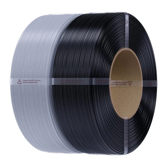 Creality CR-PETG Value Pack 2kg - No Reel - Black & Gray 3D Printer Filament Refill — image 1