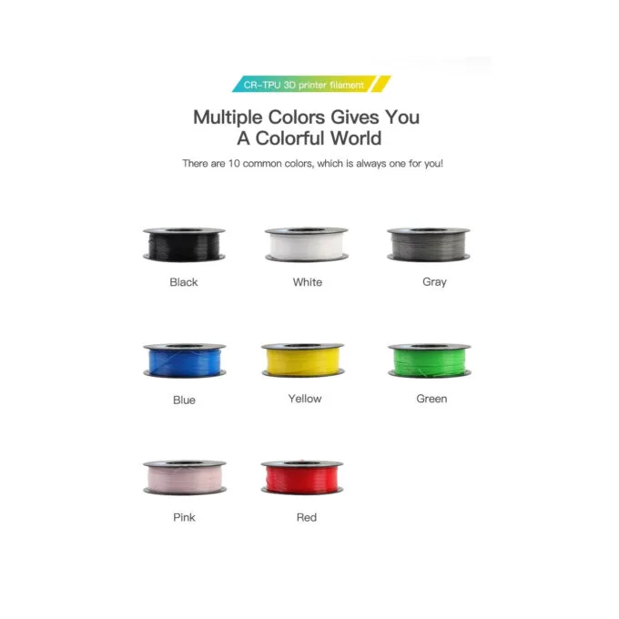 Creality CR-TPU Red 3d Printer Soft Adhesive material Filament 1kg 1.75 — image 5