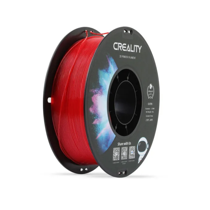 Creality CR-TPU Red 3d Printer Soft Adhesive material Filament 1kg 1.75 — image 1