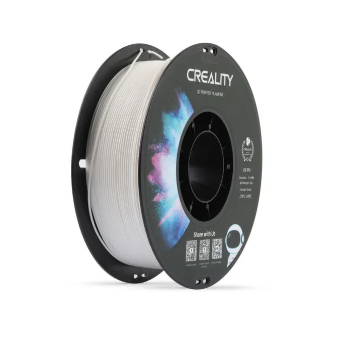 Creality CR-TPU White 3d Printer Soft Adhesive material Filament 1kg 1.75 — image 1