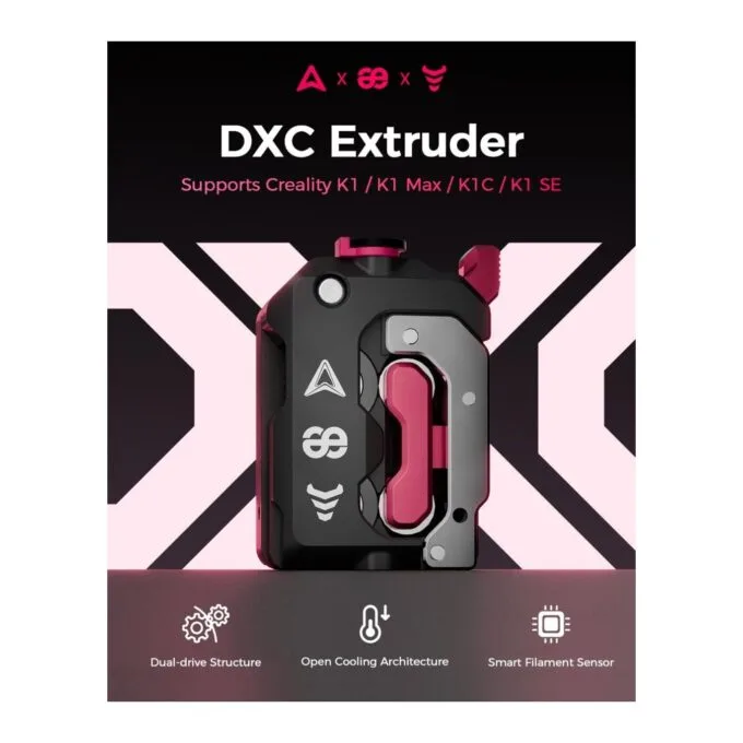 Creality DXC Extruder for K1, K1 Max, K1C, K1 SE - Plug-and-Play No Conversions Needed — image 5