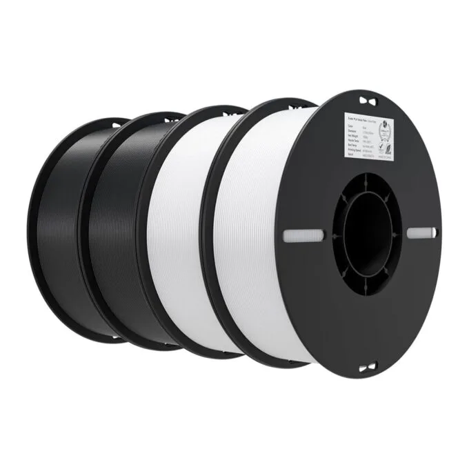 Creality EN-PLA Value Pack 4kg - 3301010473 - Black & White, 1.75mm PLA Filament — image 1