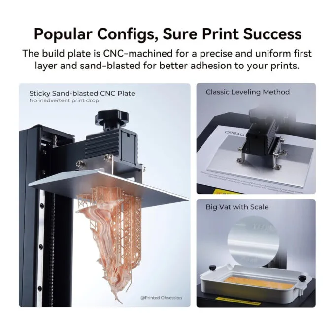 Creality Halot Play - 4k Piocreat Resin Printer fast 60mm h 130x82x160mm — image 4