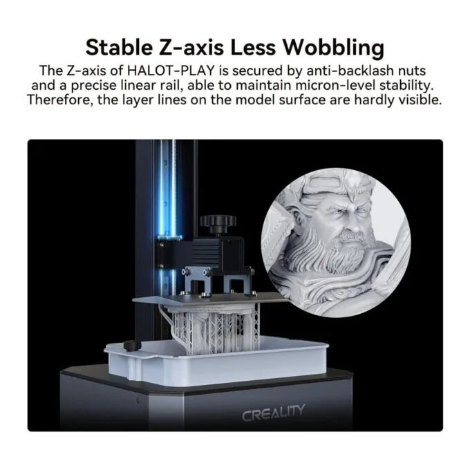 Creality Halot Play - 4k Piocreat Resin Printer fast 60mm h 130x82x160mm — image 5
