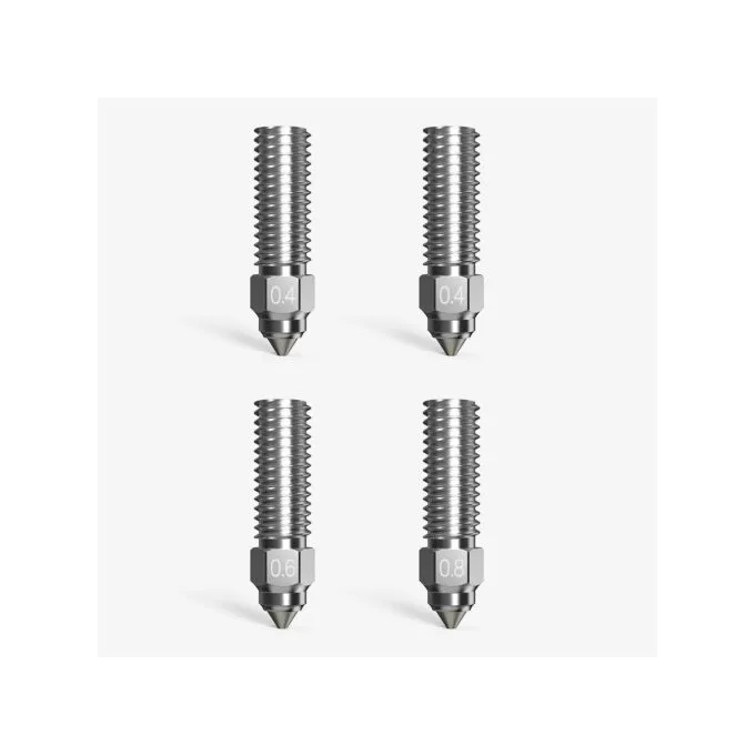 Creality High Flow Nozzle Pack - Ender-3 V3 KE, CR-10 SE, K1 2023, K1 Max 2023 - Copper alloy + Hardened steel, high-flow — image 2