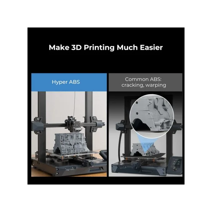 Creality Hyper ABS Filament - Characteristics — image 3