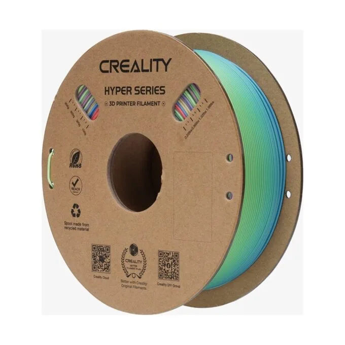 Creality Hyper PLA Rainbow Wild Blossom Long Grad Filament - Rainbow Gradient, 1.75mm, 1kg — image 2