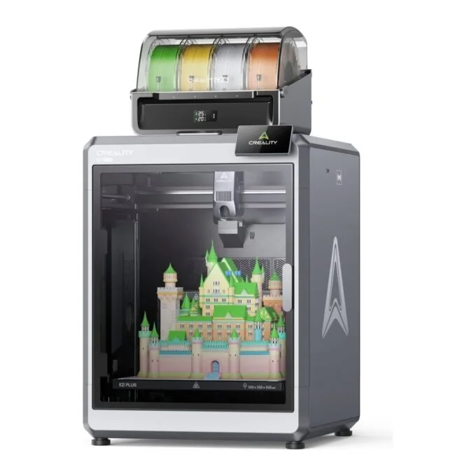 Creality K2 Plus Combo - K2 Plus - Multi-color 16-color FDM 3D Printer, 350x350x350 mm, 600 mm/s, CFS Kit — image 4