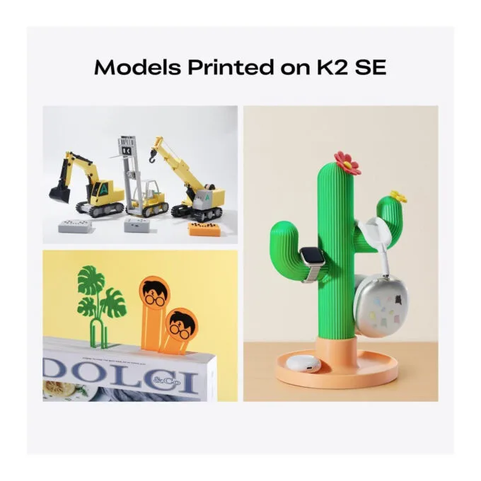 CREALITY K2 SE COMBO - with CFS FDM Semi Enclosed 3d Printer 500mm s multicolor 220x215x245mm — image 6