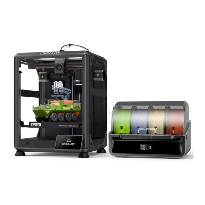 CREALITY K2 SE COMBO - with CFS FDM Semi Enclosed 3d Printer 500mm s multicolor 220x215x245mm — image 1