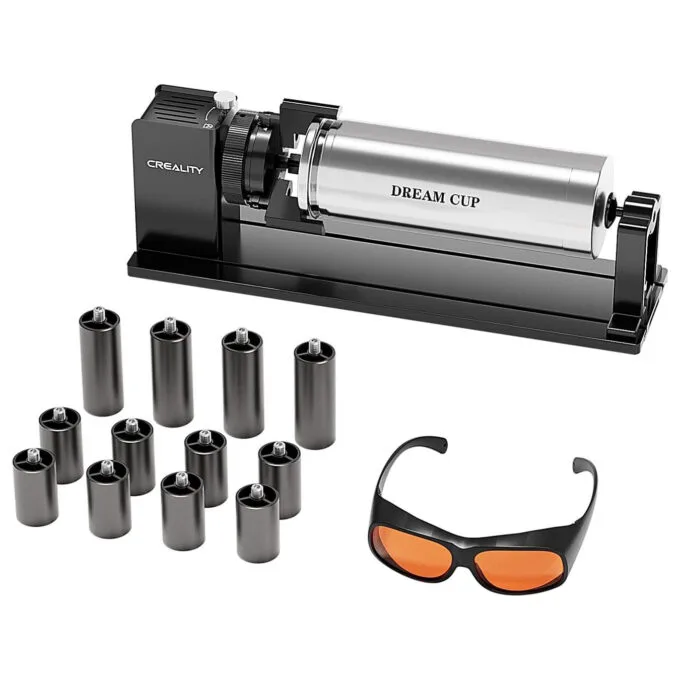 Creality Rotary Kit Pro Upgrade Package for A1 - multifunctional jaws & Googles — image 1