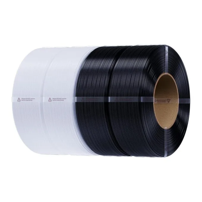 Creality Value Pack 4kg - No Reel - 2x Black & 2x White - CR-PETG - 3D Printer Filament Refill — image 1