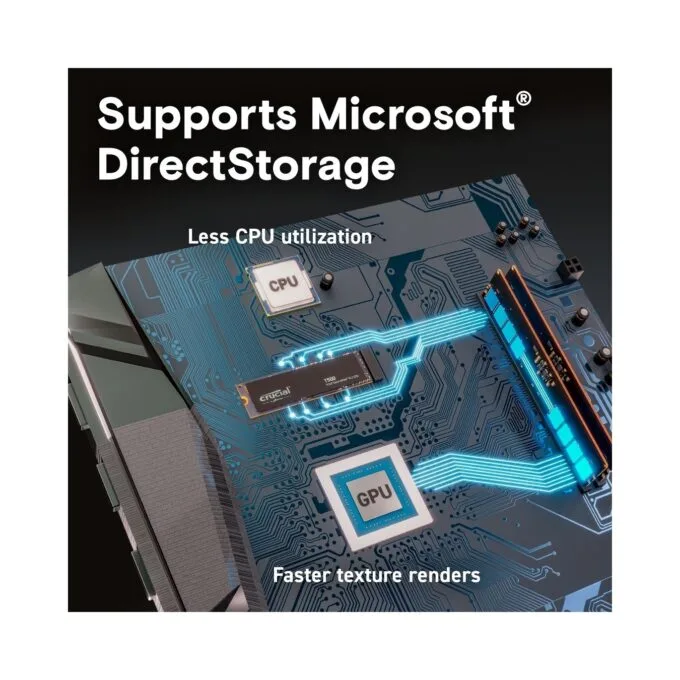 Crucial T500 2TB M.2 NVMe PCIe Gen4 x4 - CT2000T500SSD8 7400/7000 MB/s — image 6