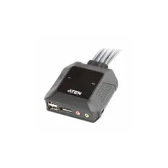 CS22DP 2-PORT USB DISPLAY PORT KVM SWITCH W REMOTE PORT SEL, ATEN