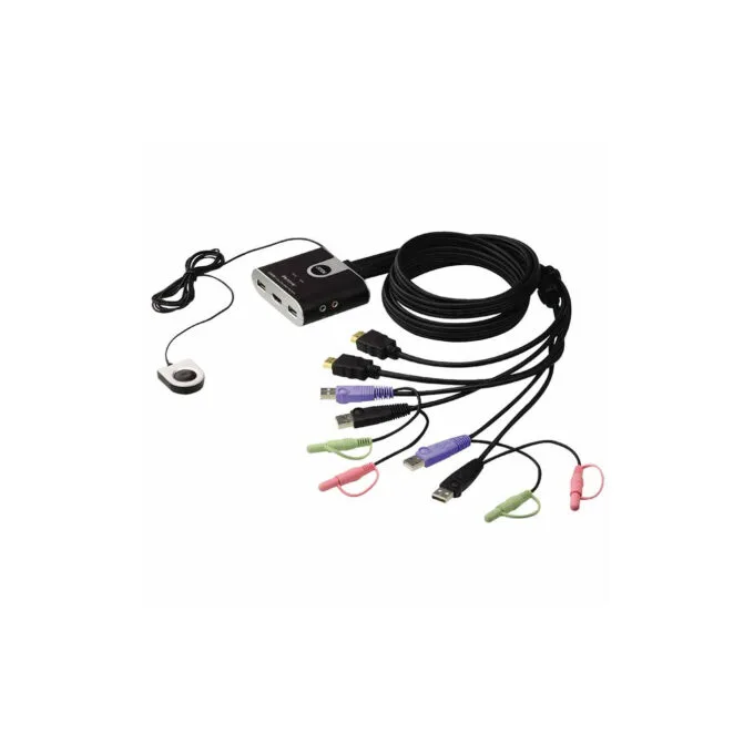 CS692 2-PORT KVM SWITCH USB HDMI W AUDIO — image 1