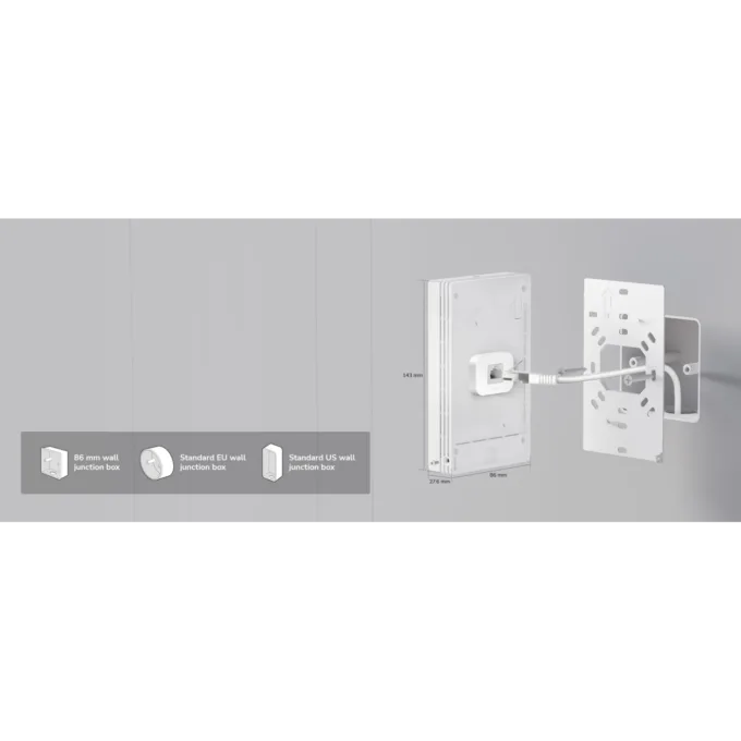 Cudy Access Point Wall-Plate - AX3000 - Dual Band Wi-Fi 6 AP3000 — image 4