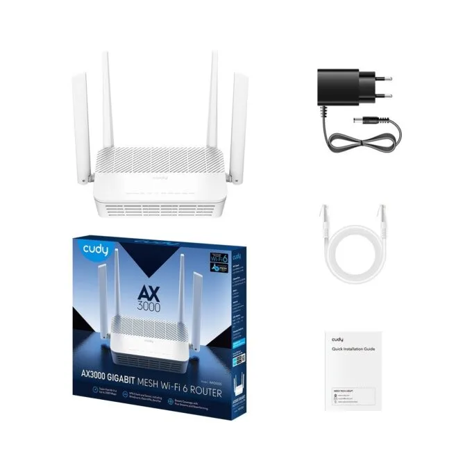 Cudy AX3000 Gigabit Wi-Fi 6 Mesh Router WR3000 1.0 — image 3