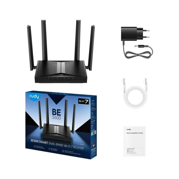 Cudy BE3600 Wi-Fi 7 Mesh Router WR3600 1.0 - Gigabit — image 3