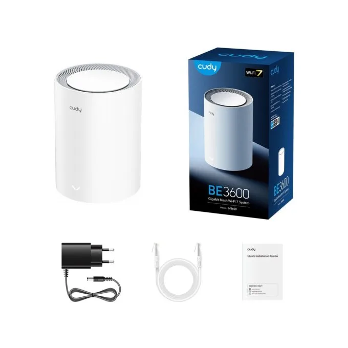 Cudy M3600 BE3600 Wi-Fi 7 Mesh System - Dual-Band 3.6Gbps 3xGigabit — image 3