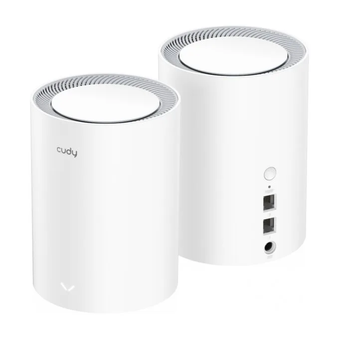 Cudy Mesh AX1800 Dual Band Gigabit Wi-Fi 6 2-Pack - M1800 - Mesh, AX1800, Dual Band, Gigabit, Wi-Fi 6, 2-Pack — image 2