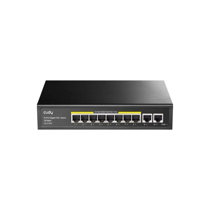 Cudy Network Switch - GS1010PE - 8P PoE+ — image 1