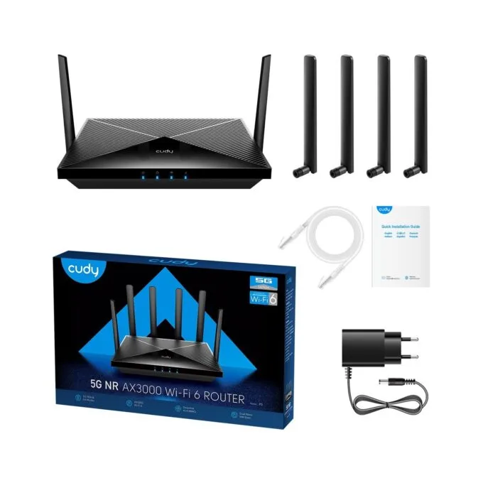 Cudy P5 AX3000 Wi-Fi 6 5G SA/NSA Mesh Router — image 4