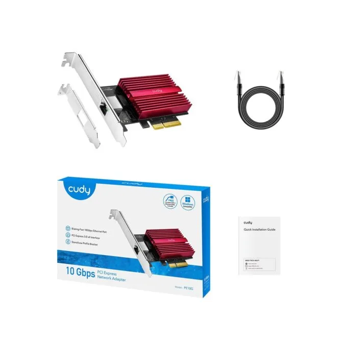 Cudy PCIe Adapter - PE10G - 10GbE — image 3
