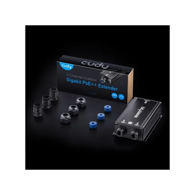 Cudy PoE Extender - POE25 - Gigabit 2PoE 60W with PoE++ Input Outdoor IP67 — image 6