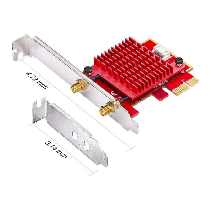 Cudy Wi-Fi 6E PCI Express Adapter - AX5400 - Wi-Fi 6E PCI Express Adapter — image 2