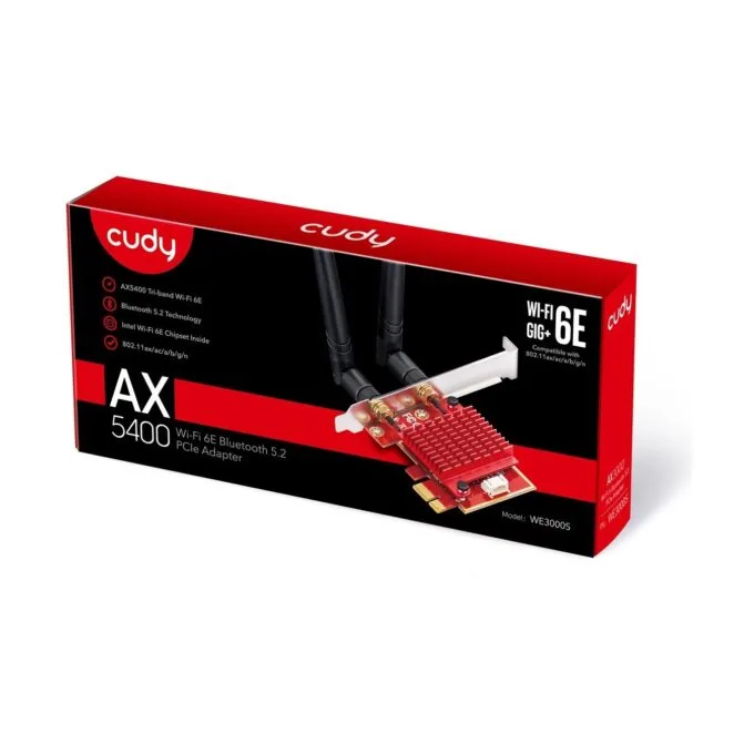 Cudy Wi-Fi 6E PCI Express Adapter - AX5400 - Wi-Fi 6E PCI Express Adapter — image 3