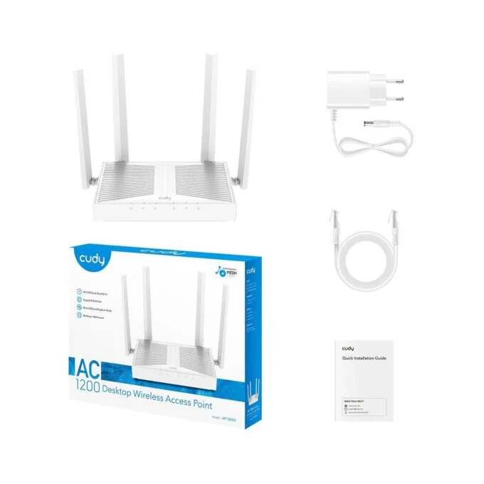 Cudy Wireless Desktop Access Point - AC1300 - Wireless Desktop Access Point — image 3