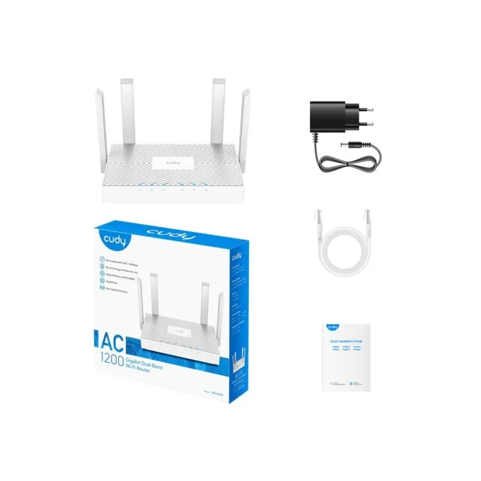 Cudy WR1300E AC1200 Dual Band Gigabit Wi-Fi Router — image 4