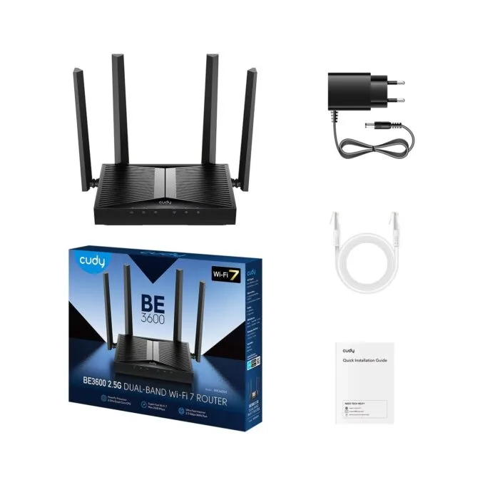 Cudy WR3600 BE3600 Wi-Fi 7 Dual-Band Gigabit Router — image 3