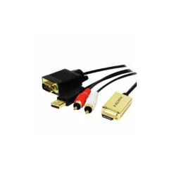 CV0052A HDMI TO VGA W AUDIO 2m LOGILINK