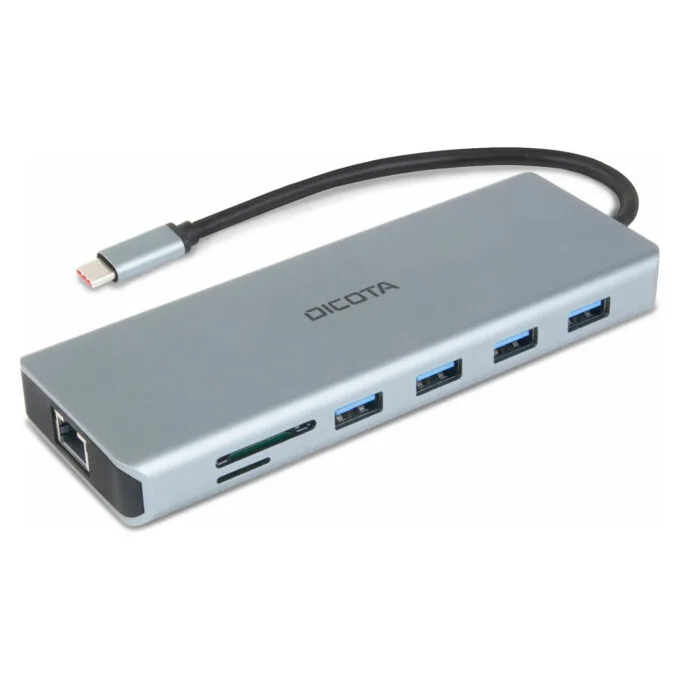 D Dicota USB-C 13-in-1 Docking Station 4K HDMI DP PD 100W — image 1