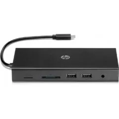 D HP Travel USB C Multi Port Hub - USB-C Hub