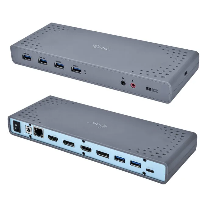 D I-Tec USB 3.0 USB-C 5K Universal Dual Docking Station — image 2