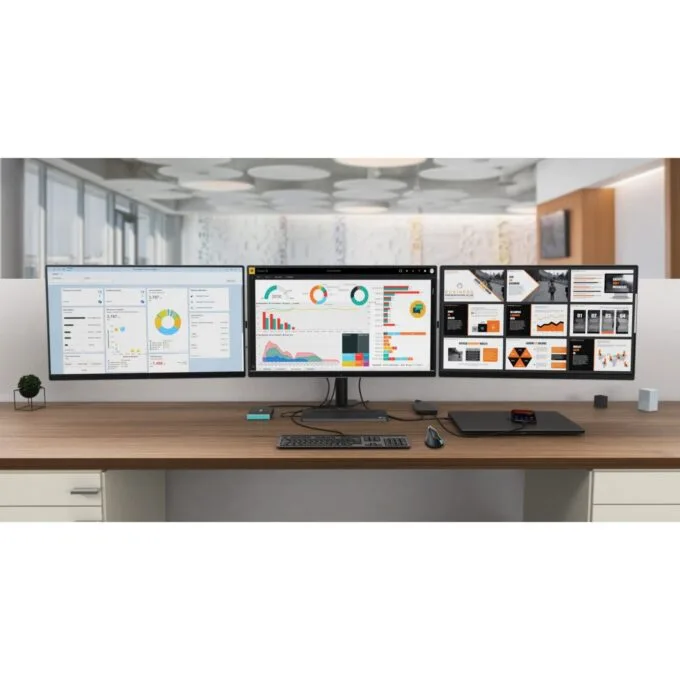 D I-TEC USB-C 3XLCD DOCK W PD85W - USB-C Dock with 85W PD, supports up to 3 displays — image 9