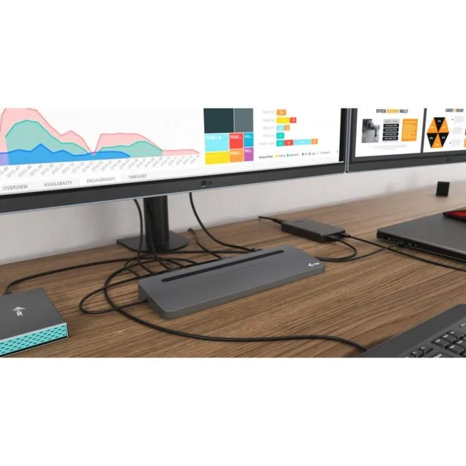 D I-TEC USB-C 3XLCD DOCK W PD85W - USB-C Dock with 85W PD, supports up to 3 displays — image 10