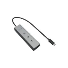 D I-TEC USB-C CHARGE HUB 5 PORTS - Silver, 85 W PD, 0.3 m Cable